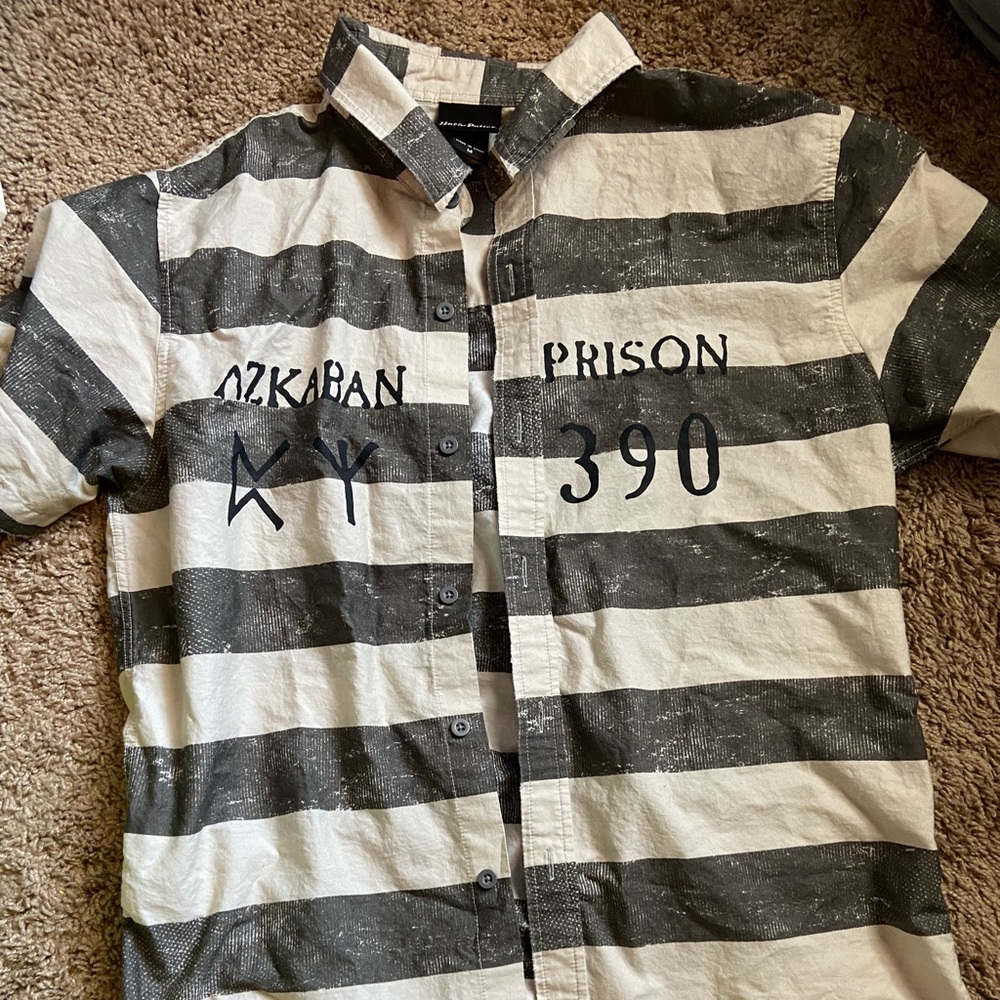 Harry Potter. Sirius Black Azkaban button up